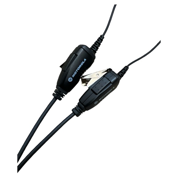 (2) Motorola earpieces ear loop over-ear for walkie talkie 2-way radio HKLN4604 - Picture 4 of 5